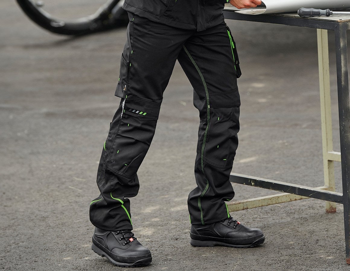 Additional image 2 Trousers e.s.motion 2020 black/seagreen