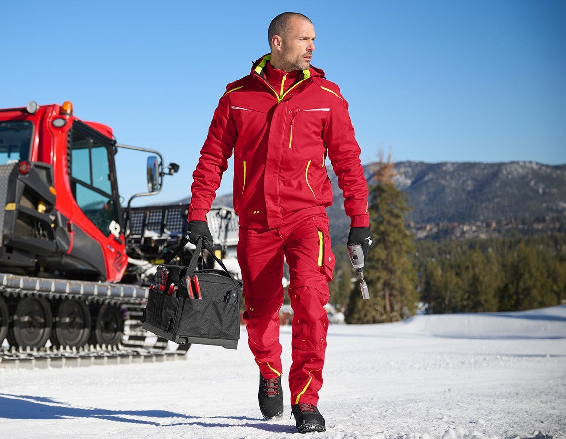 Additional image 3 Trousers e.s.motion 2020 fiery red/high-vis yellow