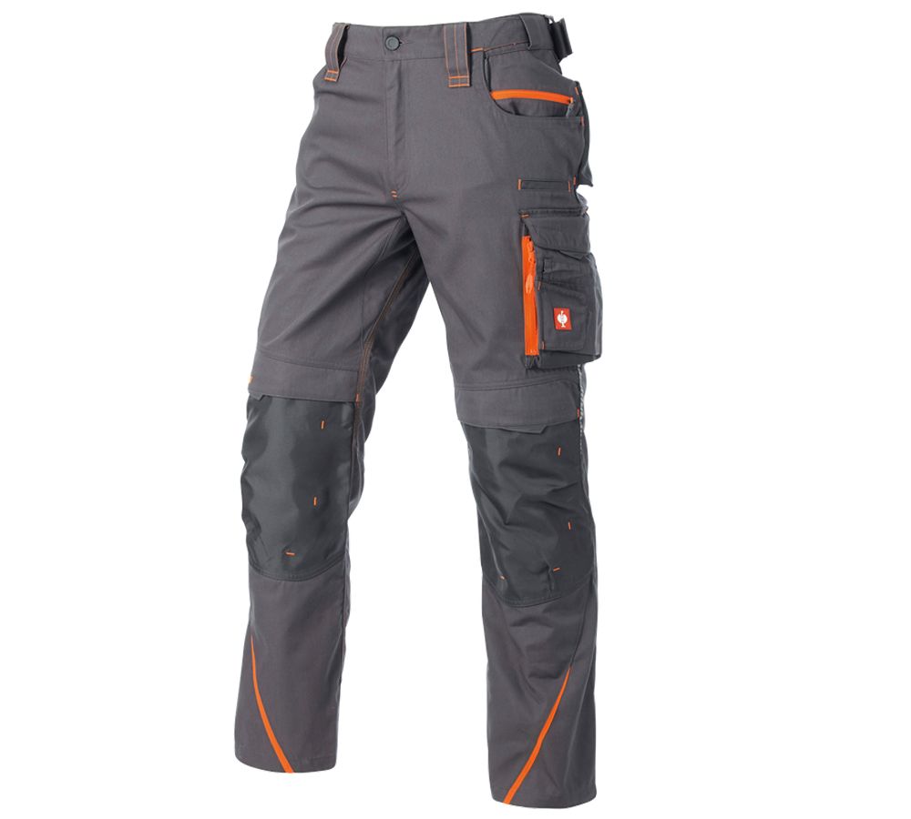 Primary image Trousers e.s.motion 2020 anthracite/high-vis orange