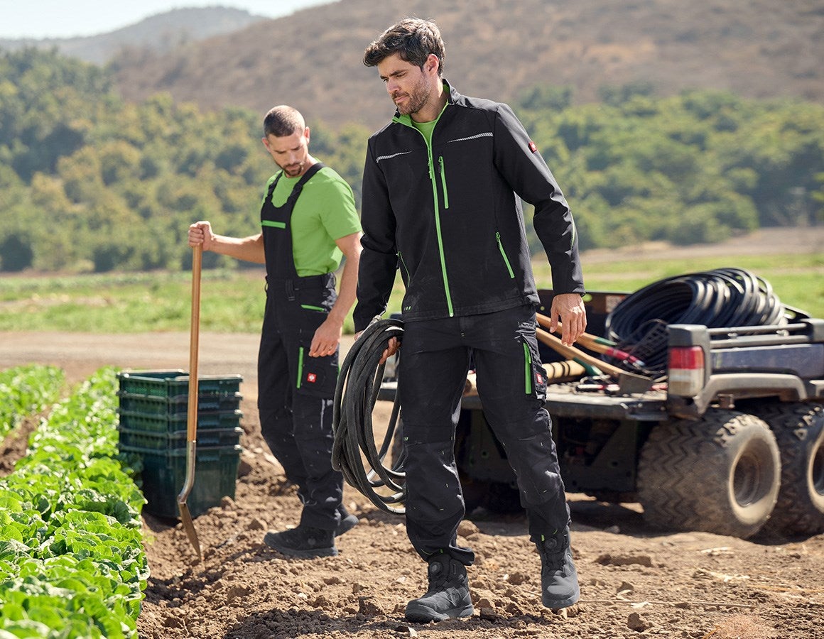 Additional image 8 Trousers e.s.motion 2020 black/seagreen