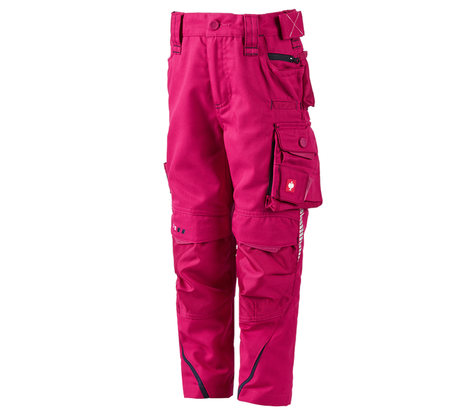 Primary image Trousers e.s.motion 2020, children's berry/navy