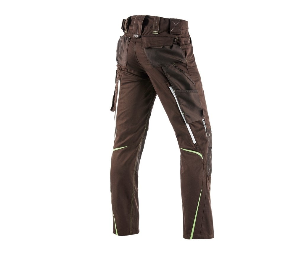Secondary image Winter trousers e.s.motion 2020, men´s chestnut/seagreen