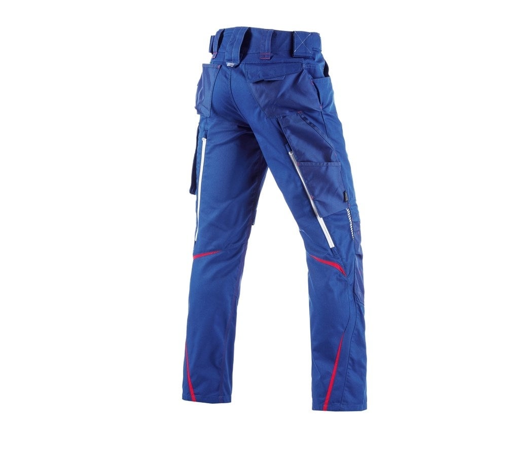 Secondary image Winter trousers e.s.motion 2020, men´s royalblue/fiery red