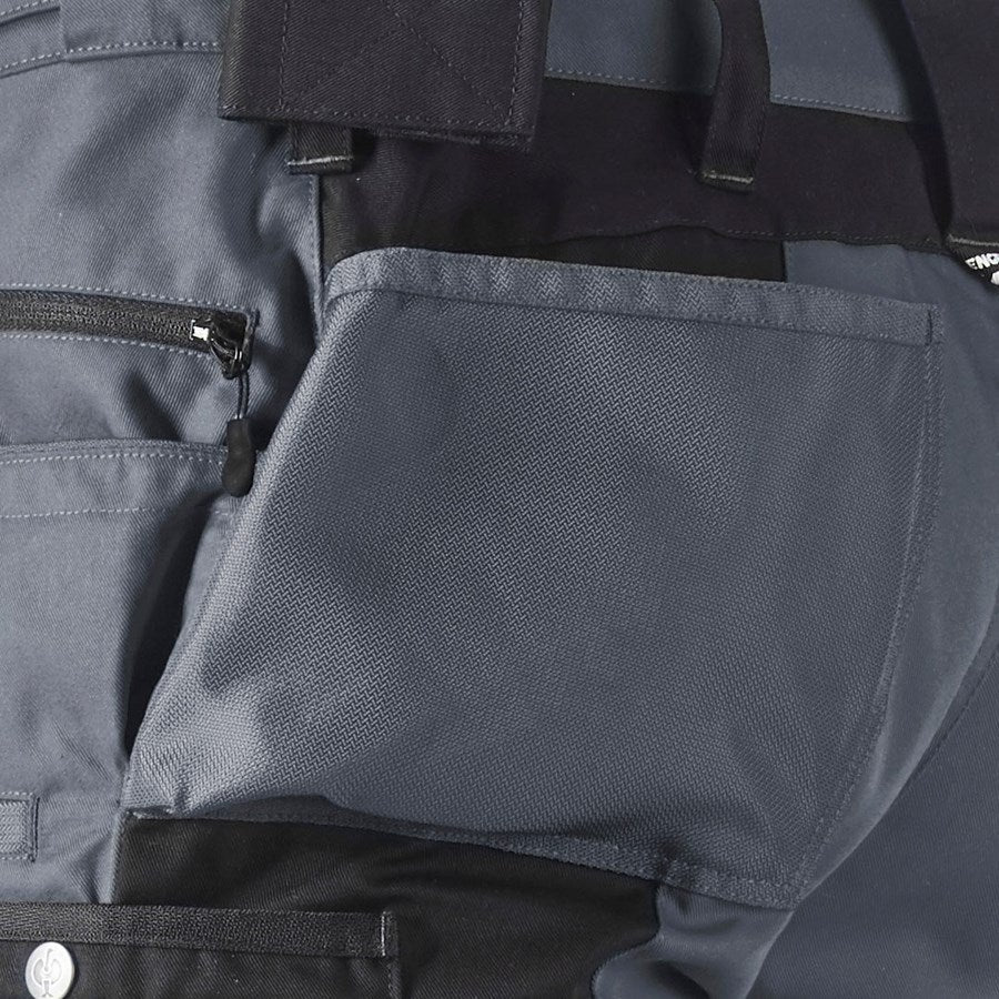 Detailed image Trousers e.s.motion Winter grey/black