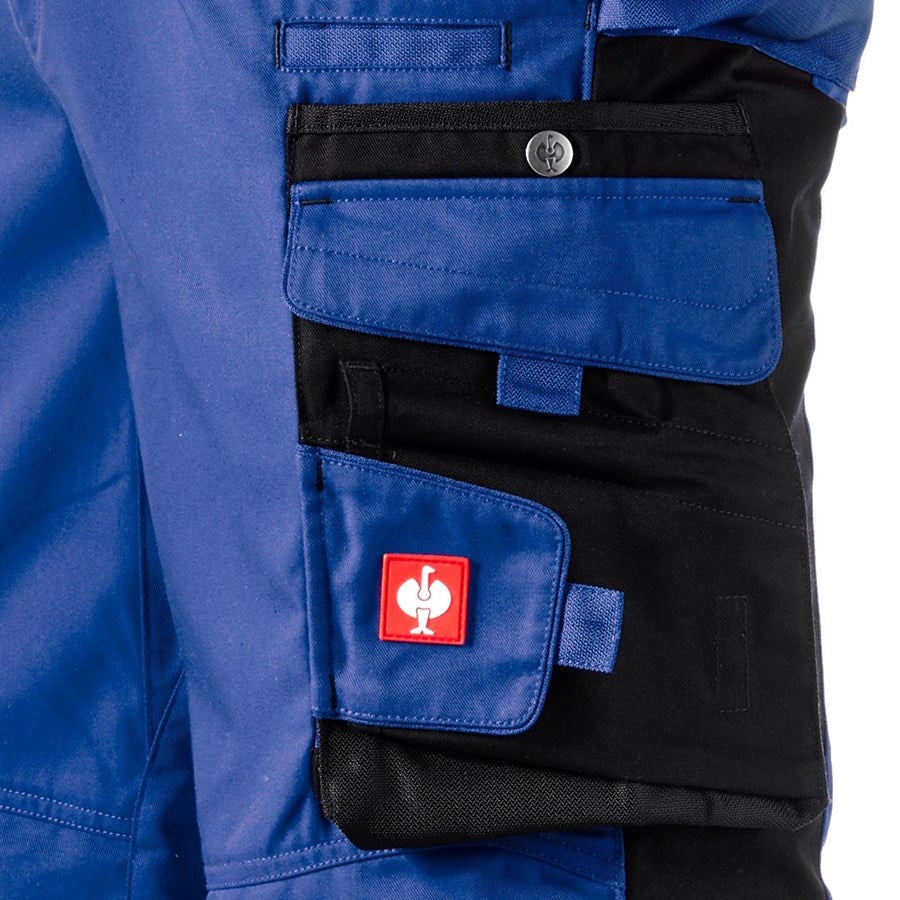 Detailed image Trousers e.s.motion Winter royalblue/black