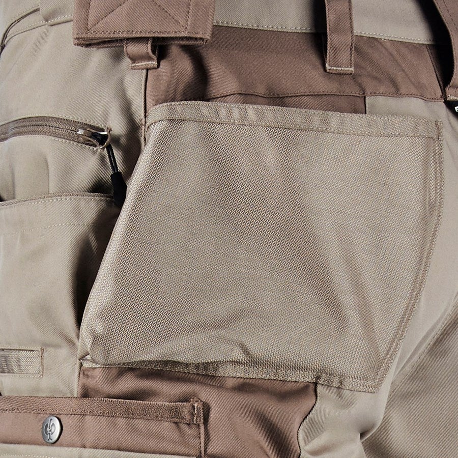 Detailed image Trousers e.s.motion Winter clay/peat