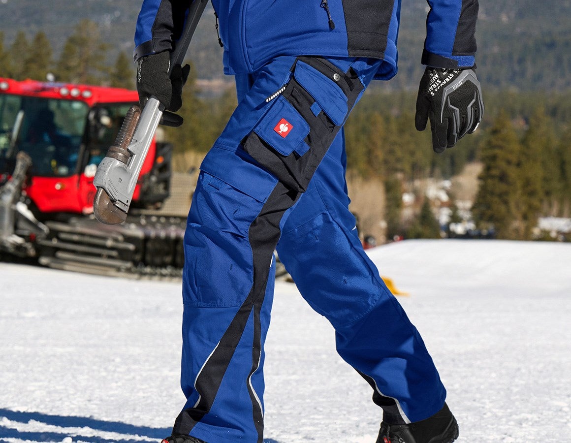 Additional image 1 Trousers e.s.motion Winter royalblue/black