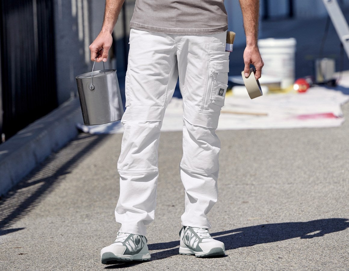 Main action image Trousers e.s.motion ten white