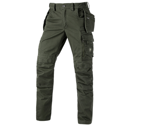 Primary image Trousers e.s.motion ten tool-pouch disguisegreen