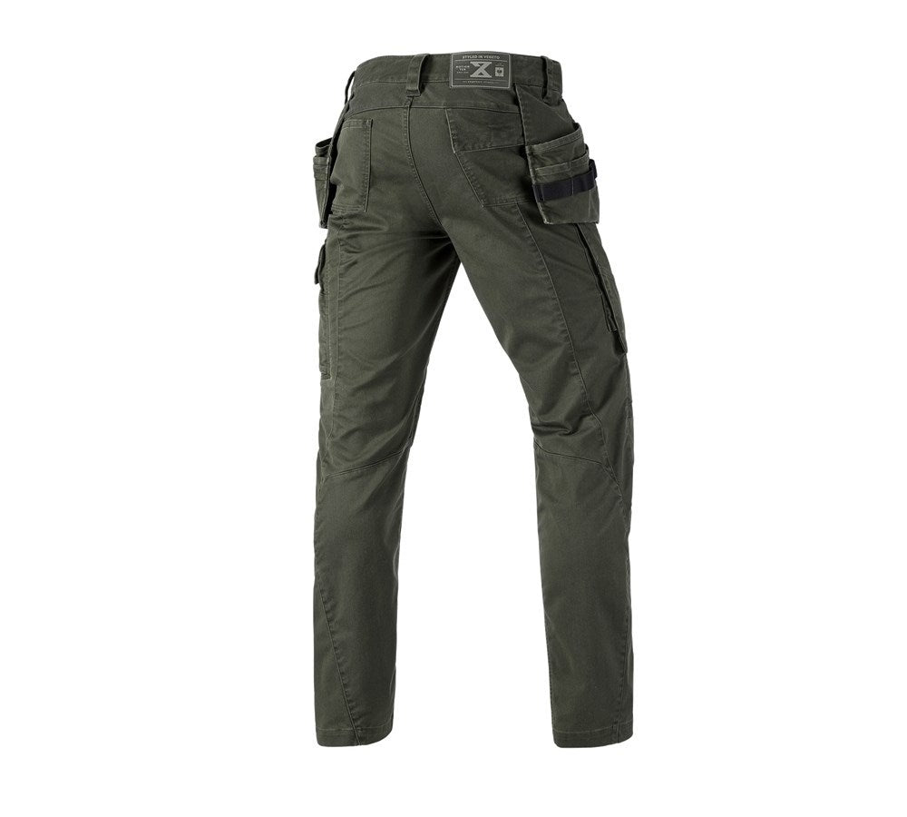 Secondary image Trousers e.s.motion ten tool-pouch disguisegreen