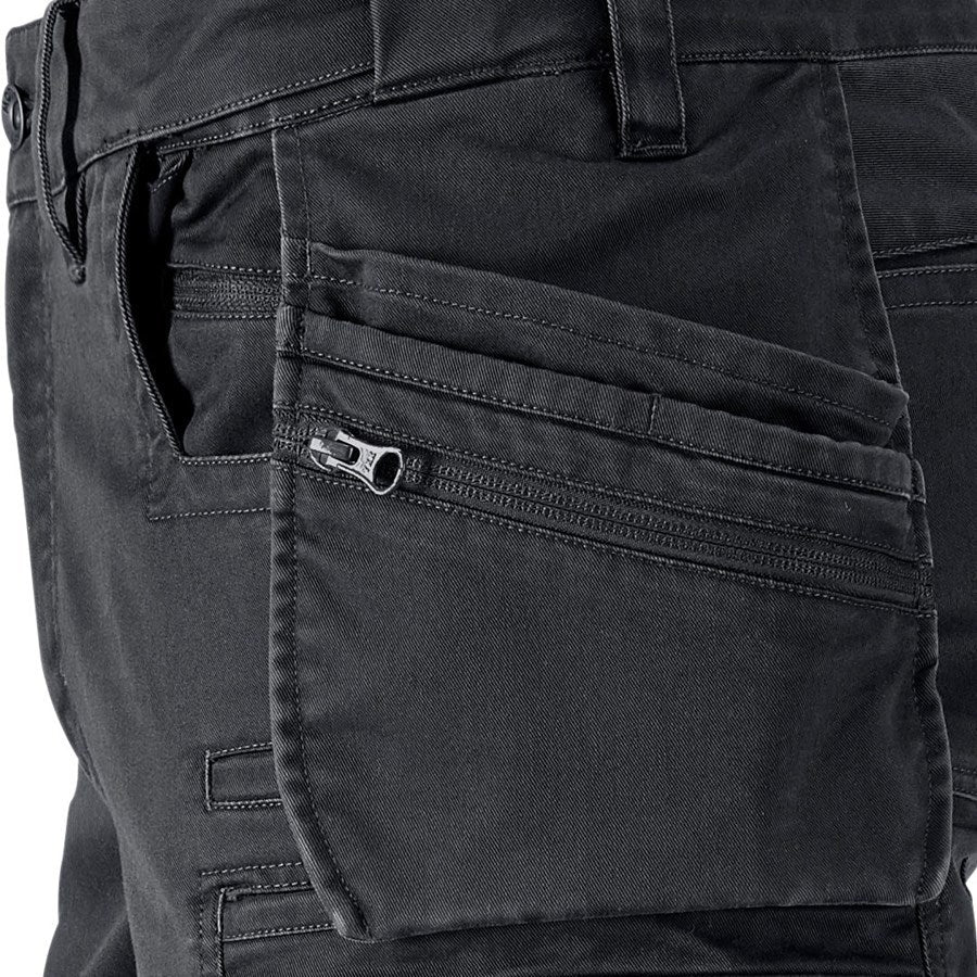 Detailed image Trousers e.s.motion ten tool-pouch oxidblack