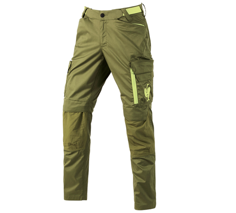 Primary image Trousers e.s.trail junipergreen/limegreen