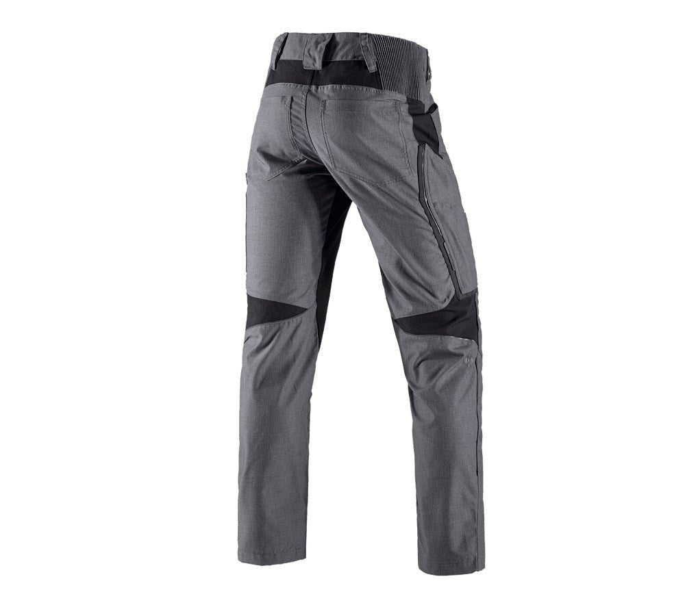 Secondary image Trousers e.s.vision, men's cement melange/black