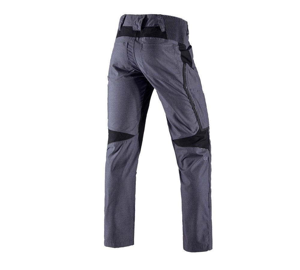 Secondary image Trousers e.s.vision, men's pacific melange/black