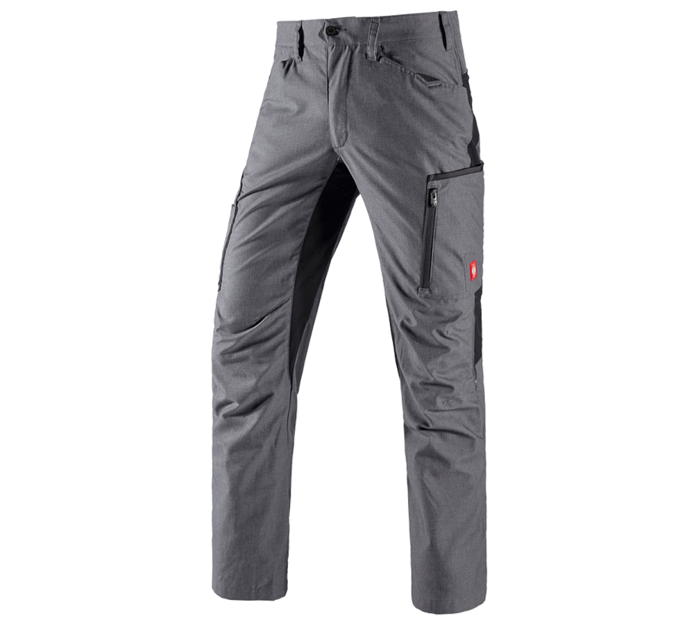 Primary image Trousers e.s.vision, men's cement melange/black