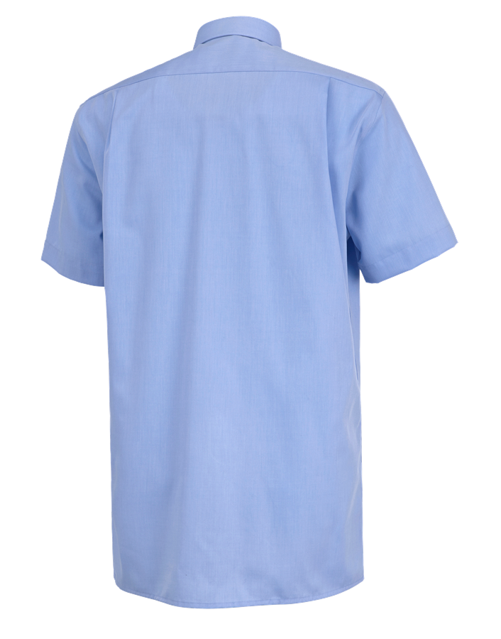 Secondary image Business shirt e.s.comfort, short sleeved lightblue melange