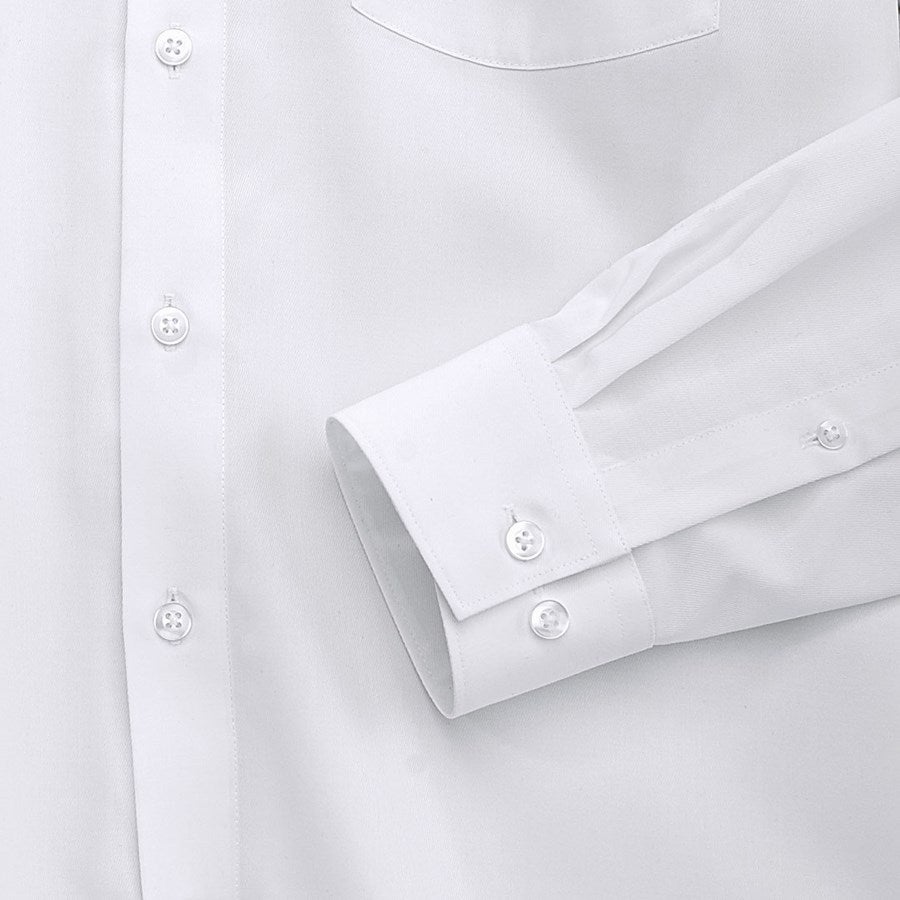Detailed image Business shirt e.s.comfort, long sleeved white