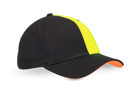 Primary image Cap e.s.motion 2020 black/high-vis yellow/high-vis orange