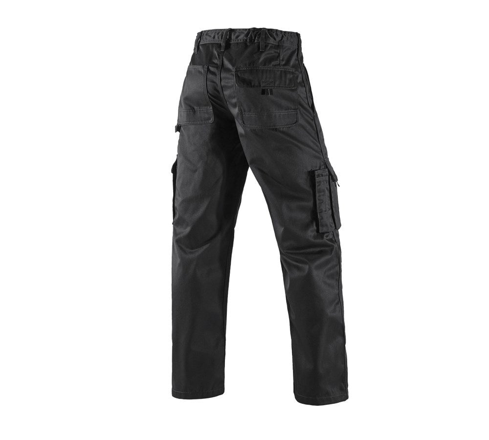 Secondary image Cargo trousers black