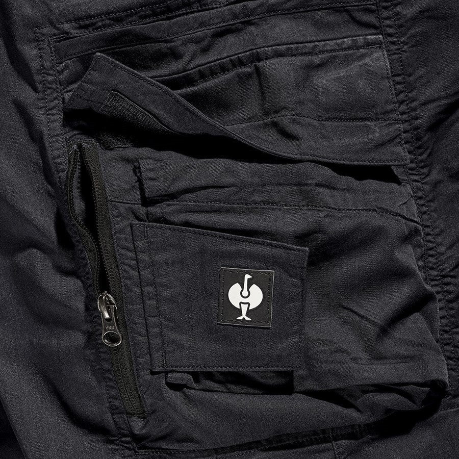 Detailed image Cargo trousers e.s.motion ten summer black