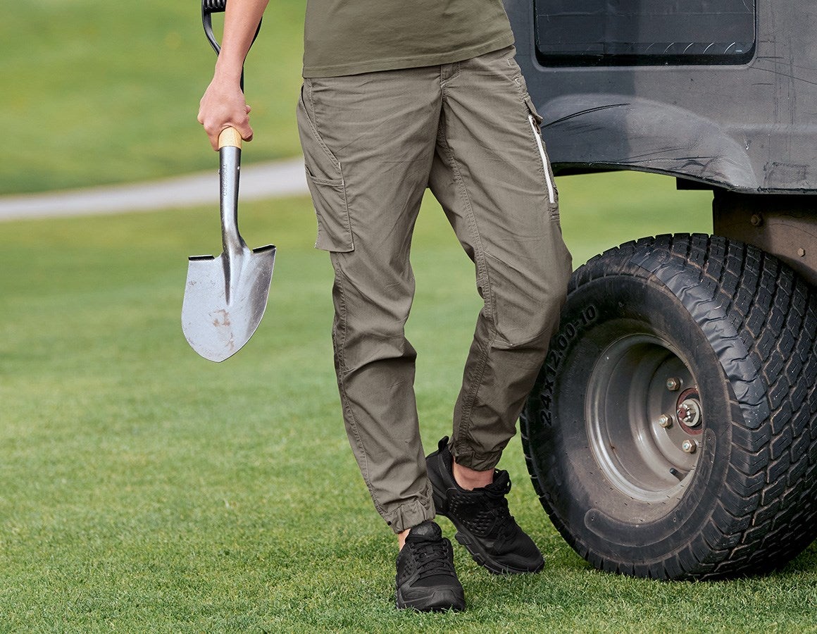 Main action image Cargo trousers e.s.motion ten summer, ladies' moorgreen