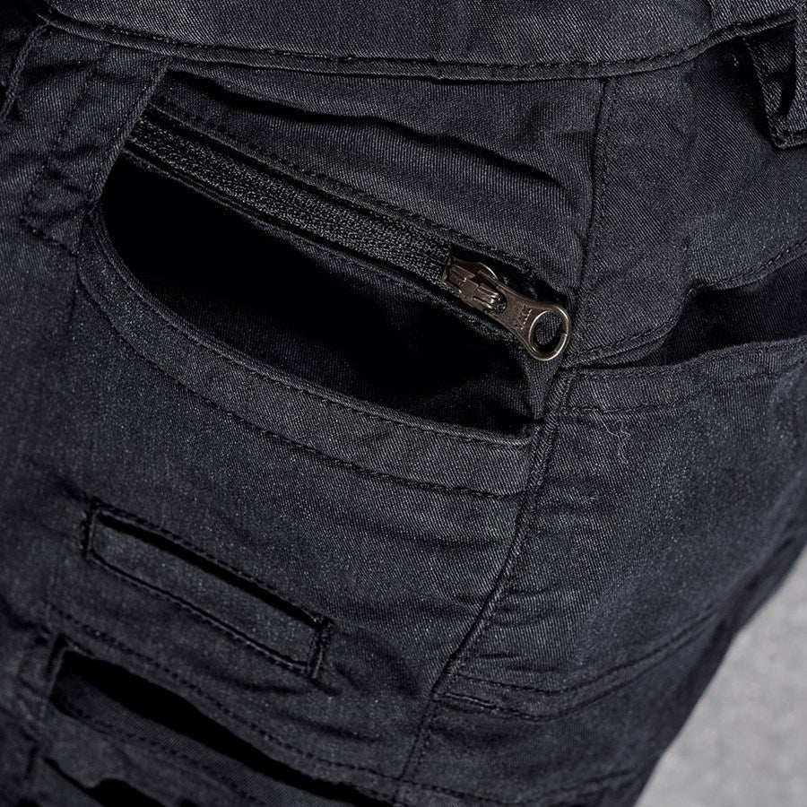 Detailed image Cargo trousers e.s.motion ten summer, children's black