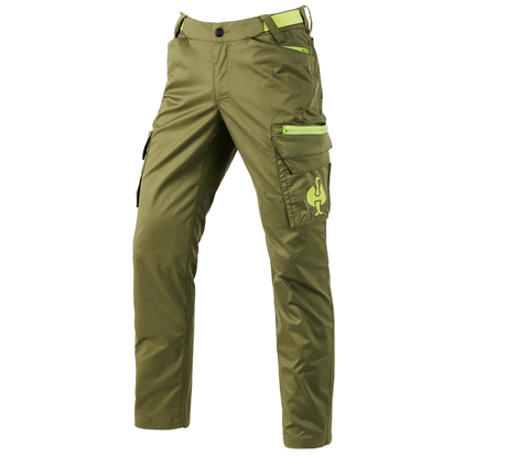 Primary image Cargo trousers e.s.trail junipergreen/limegreen
