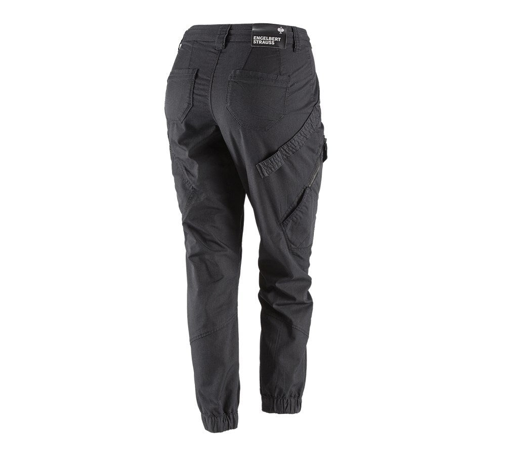 Secondary image Cargo trousers e.s. ventura vintage, ladies' black
