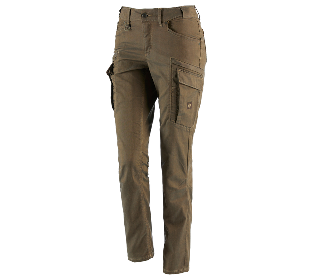 Primary image Cargo trousers e.s.vintage, ladies' sepia