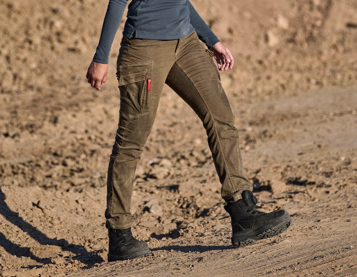 Additional image 1 Cargo trousers e.s.vintage, ladies' sepia