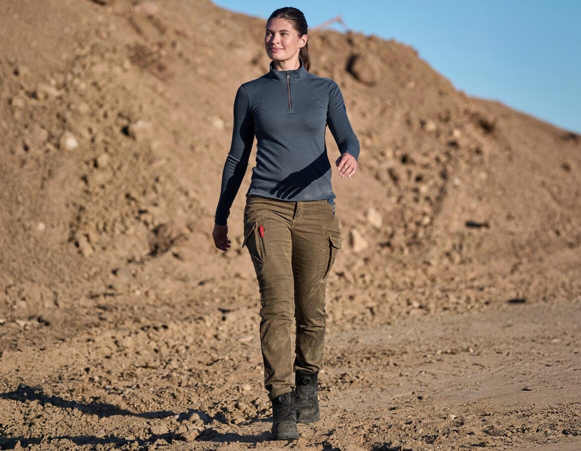 Additional image 2 Cargo trousers e.s.vintage, ladies' sepia