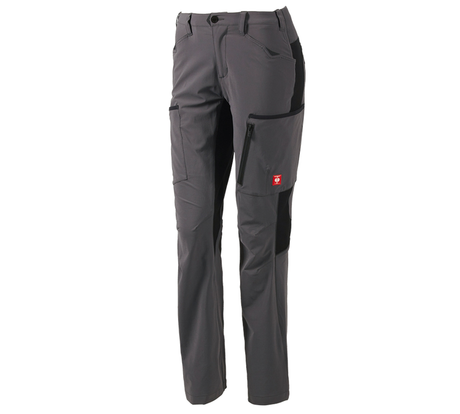 Primary image Cargo trousers e.s.vision stretch, ladies' anthracite