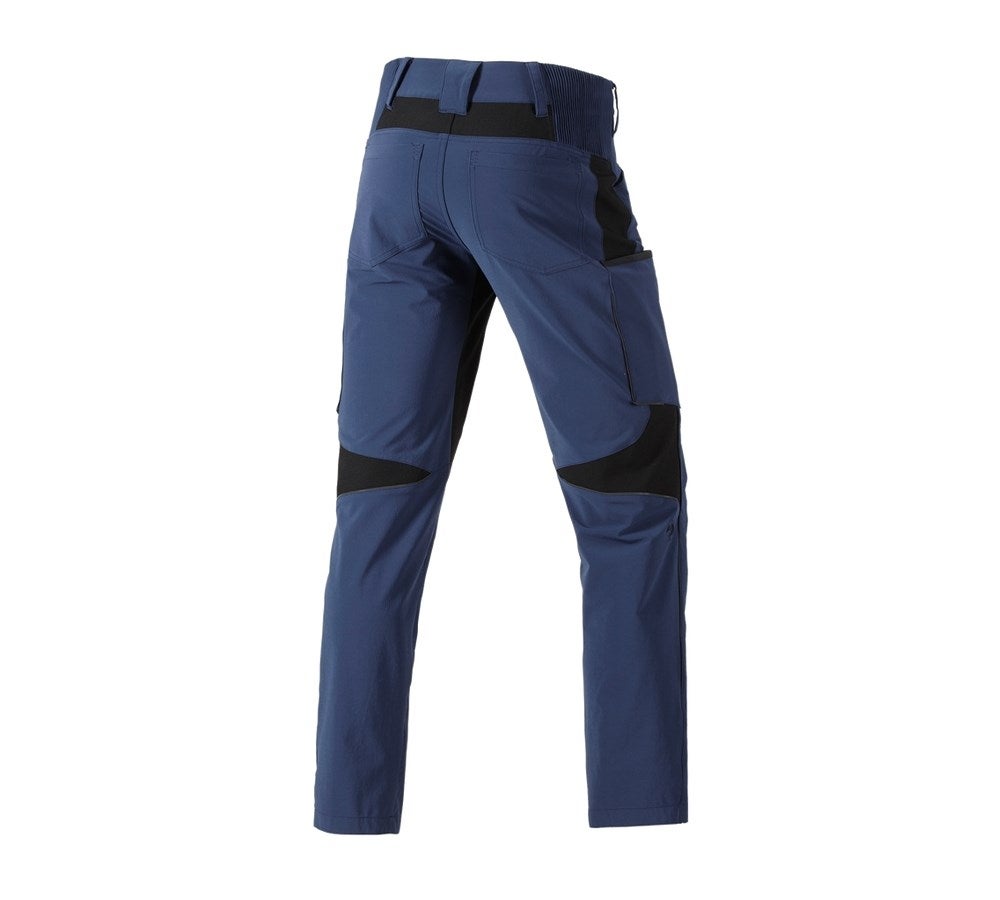 Secondary image Cargo trousers e.s.vision stretch, men's deepblue