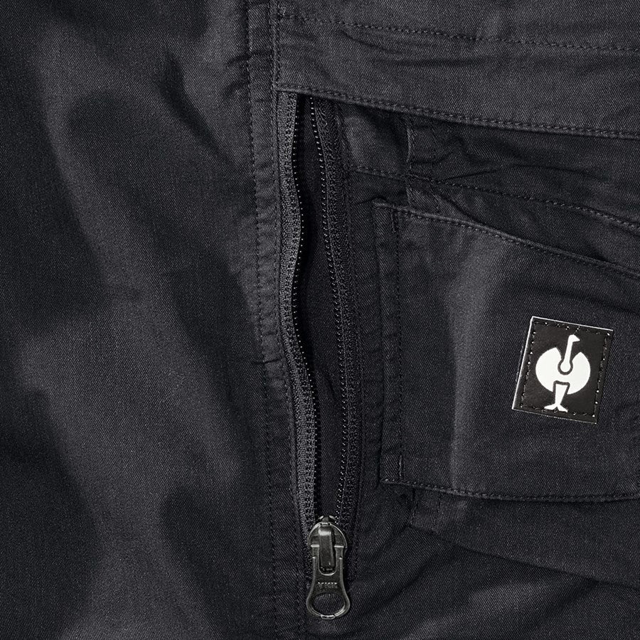 Detailed image Cargo shorts e.s.motion ten summer,ladies' black