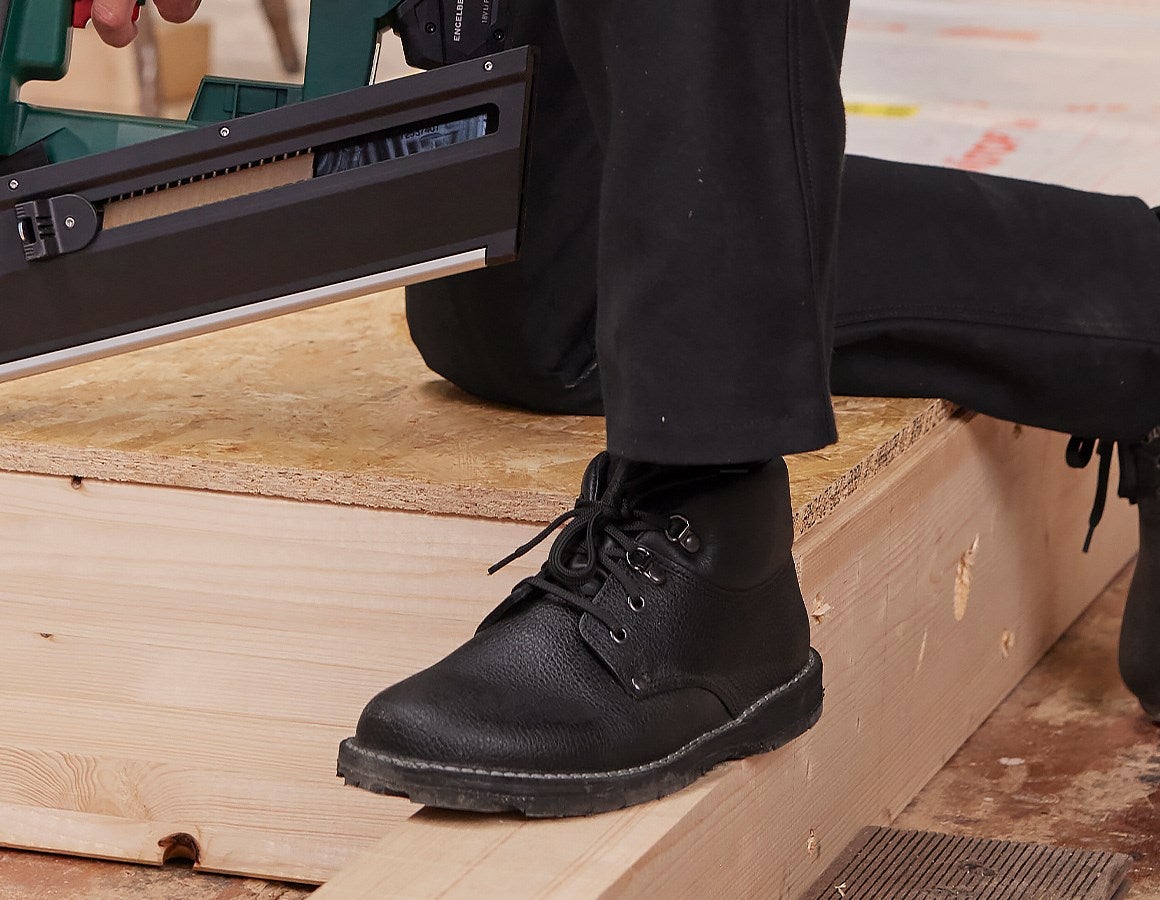 Additional image 1 Roofer's Safety shoes Super with laces black