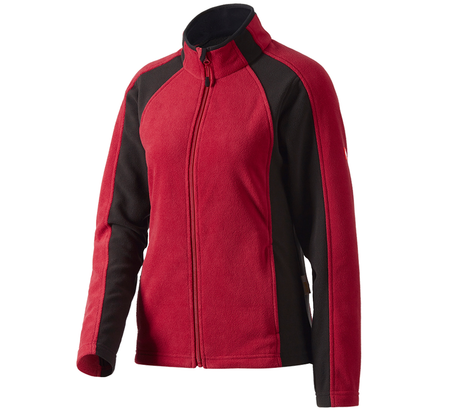 Primary image Ladies' Microfleece jacket dryplexx® micro red/black