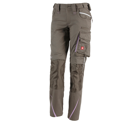 Primary image Ladies' trousers e.s.motion 2020 winter stone/lavender