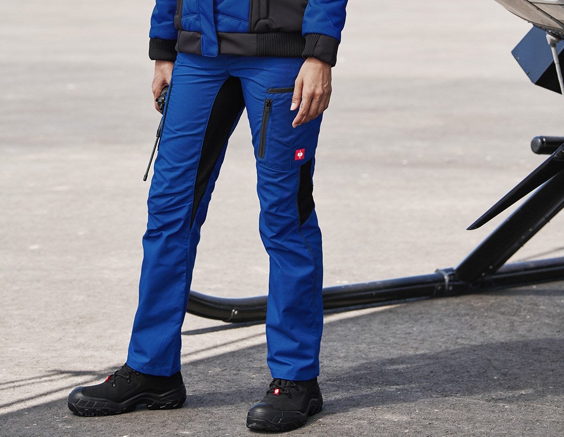 Main action image Ladies' trousers e.s.vision royalblue/black