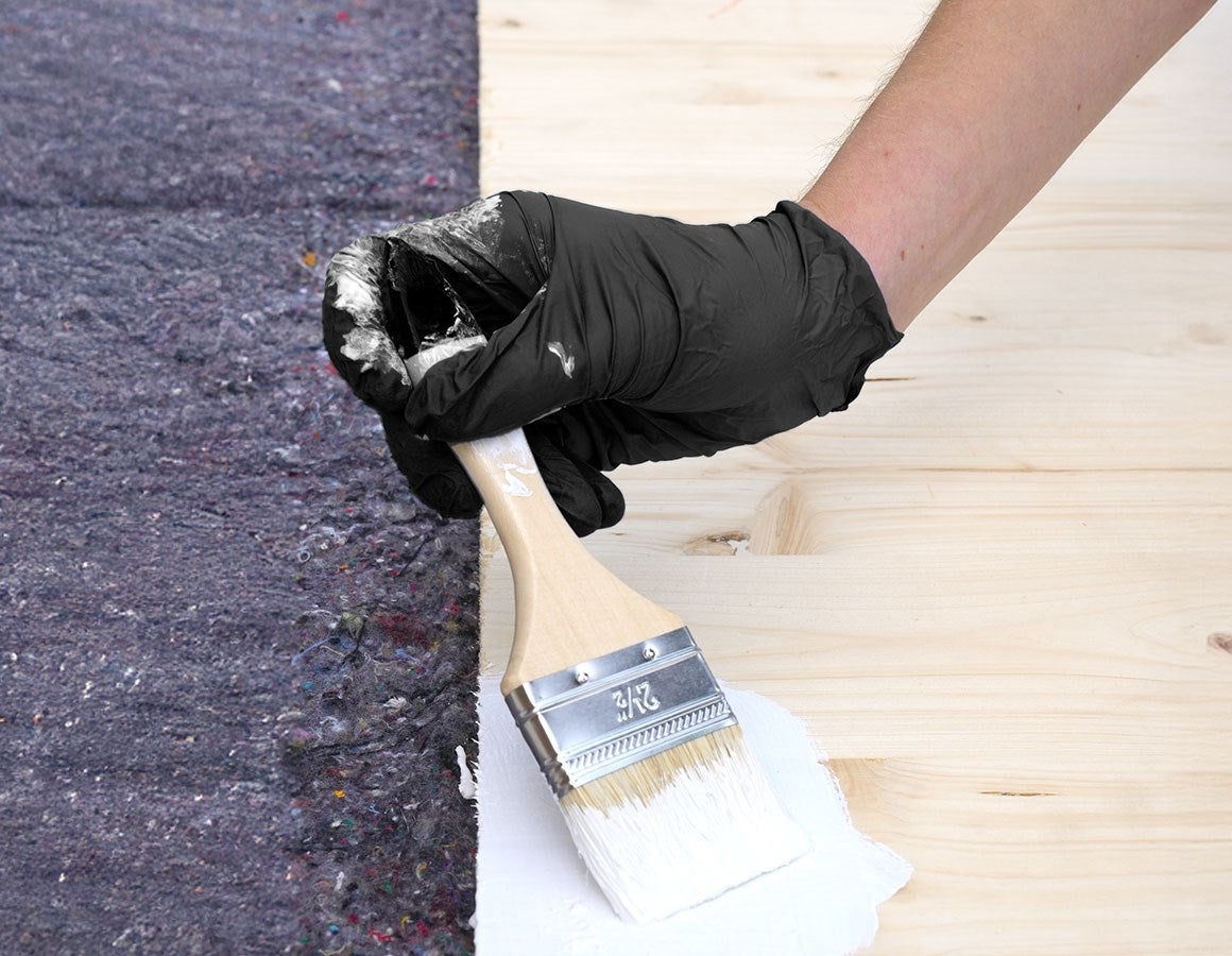 Main action image Disposable nitrile gloves, powder-free black