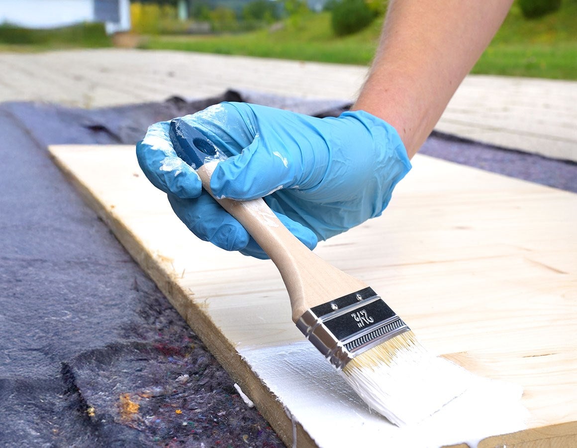 Main action image Disposable nitrile gloves, powder-free blue