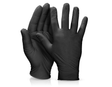 Primary image Disposable nitrile gloves, powder-free, smart box black