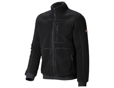 Primary image Faux fur jacket e.s.e:pic black