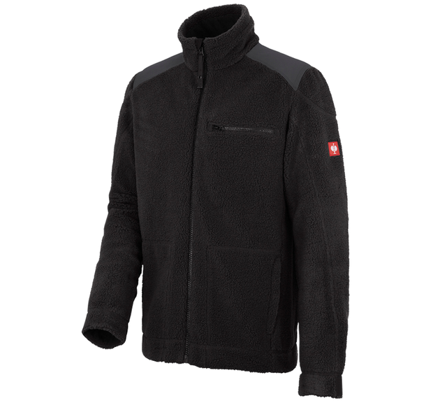 Primary image Faux fur jacket e.s.roughtough  black