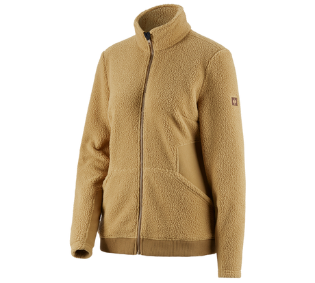 Primary image Faux fur jacket e.s.vintage, ladies' sepia