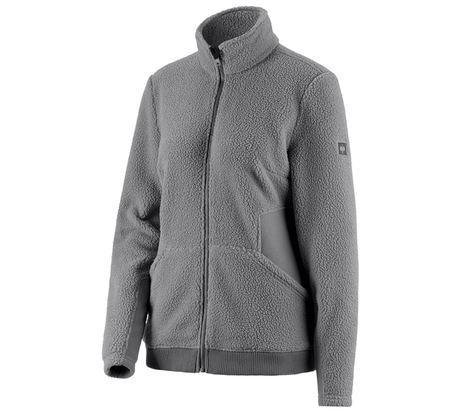 Primary image Faux fur jacket e.s.vintage, ladies' pewter