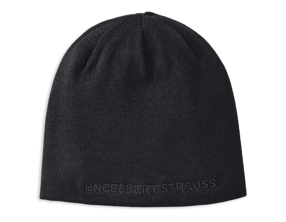 Primary image Fine knit hat e.s.dynashield black