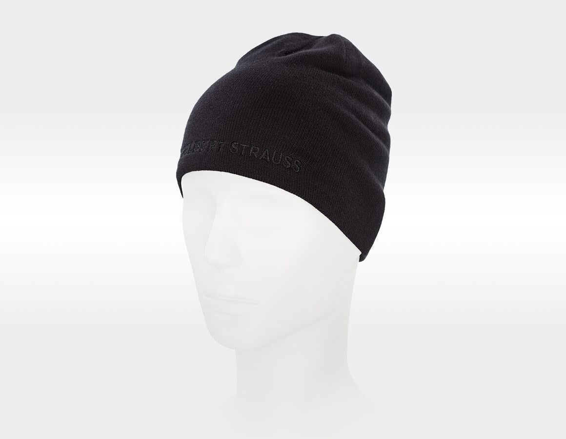 Additional image 3 Fine knit hat e.s.dynashield black