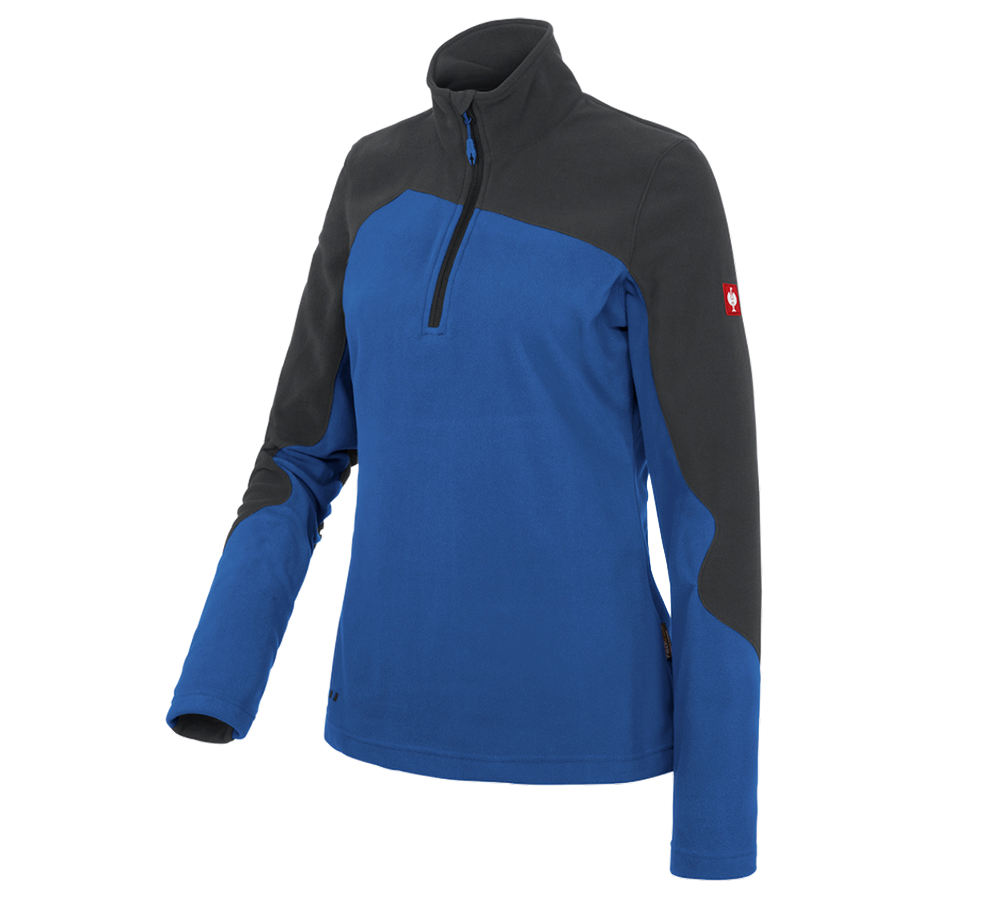 Primary image Fleece troyer e.s.motion 2020, ladies' gentianblue/graphite