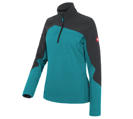 Primary image Fleece troyer e.s.motion 2020, ladies' ocean/graphite