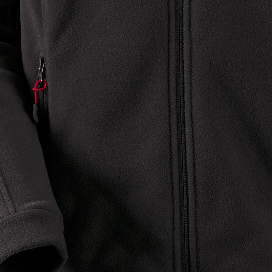 Detailed image Fleece jacket e.s.classic black